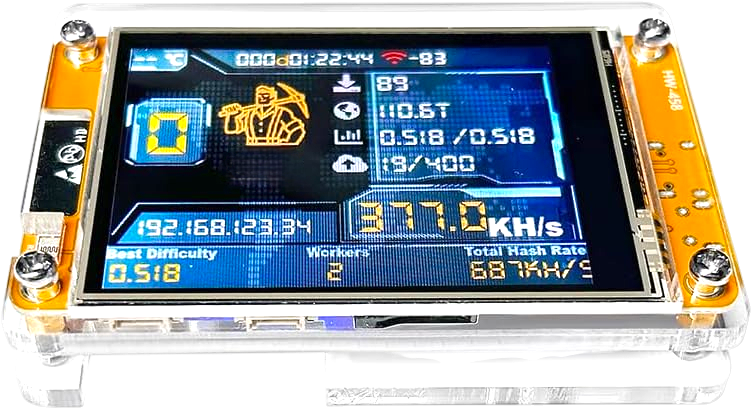 Kryvado Bitcoin Desk Miner